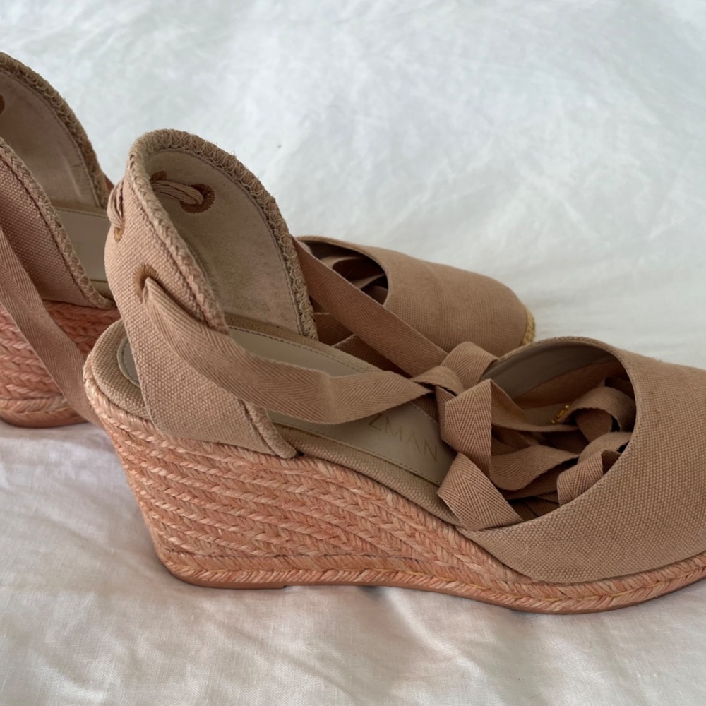 Stuart Weitzman Espadrilles, Dusty Rose, Size 9.5… - image 2